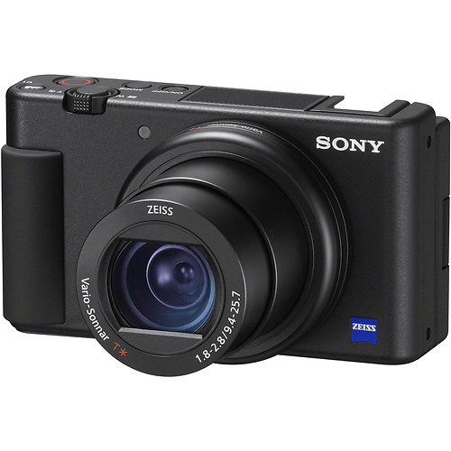 Sony ZV-1 Digital Camera (Black) with Sony Vloggers Accessory Kit (ACC-VC1)  