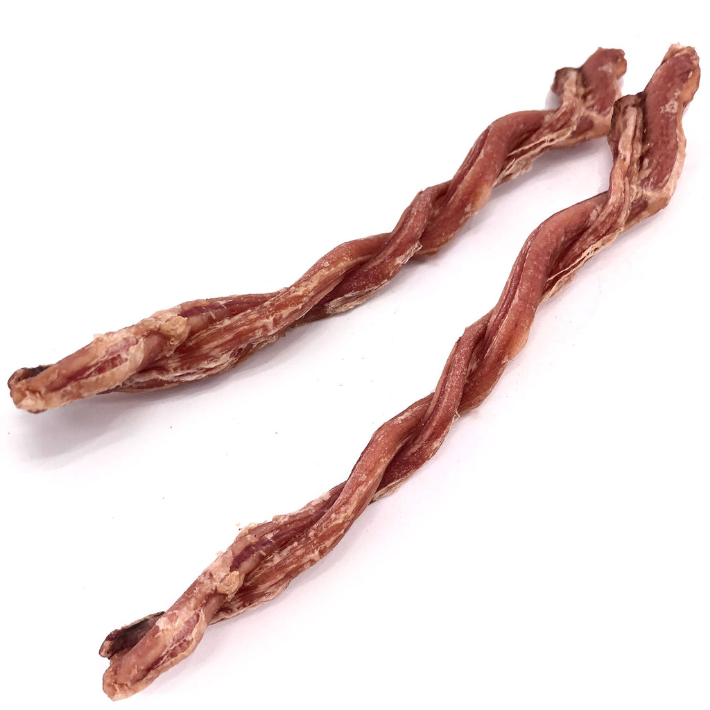 USA Lamb Pizzle Twist Dog Chews, 6 Inch, 10 Count - 